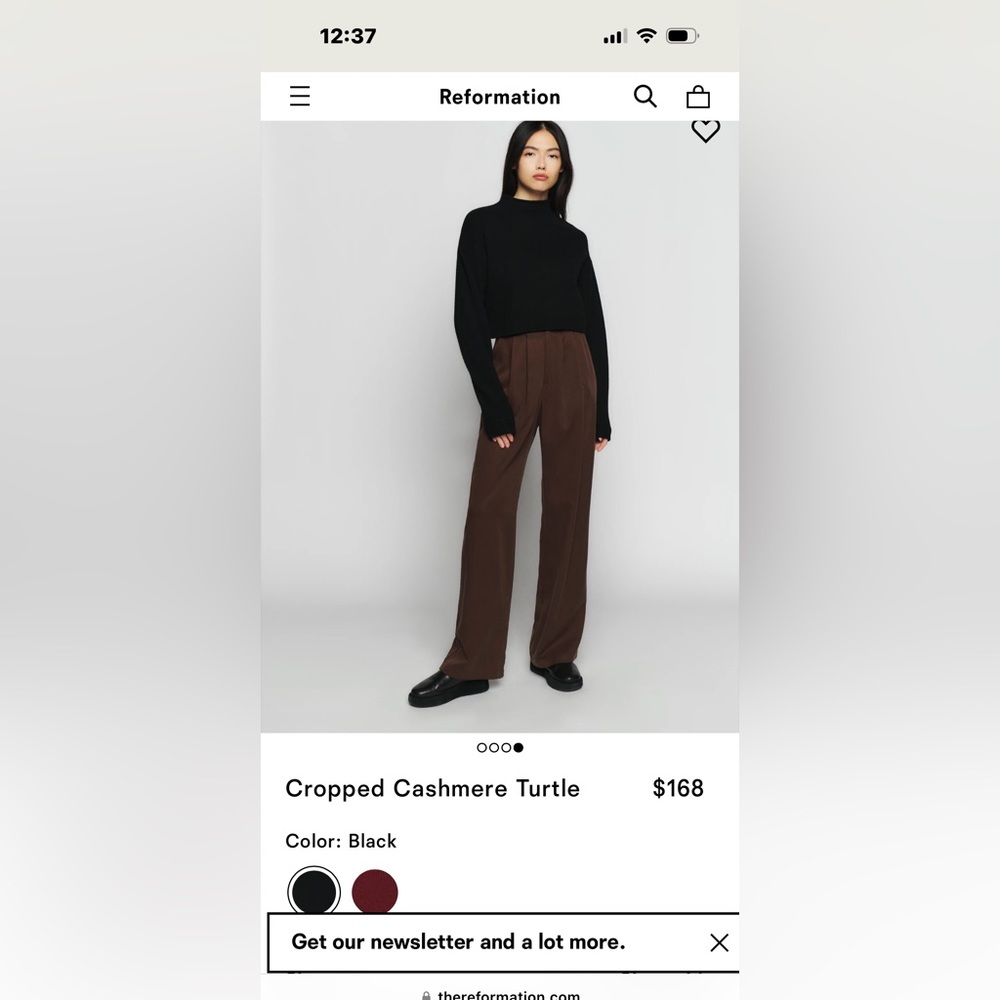 Reformation cashmere top - Picture 6 of 6